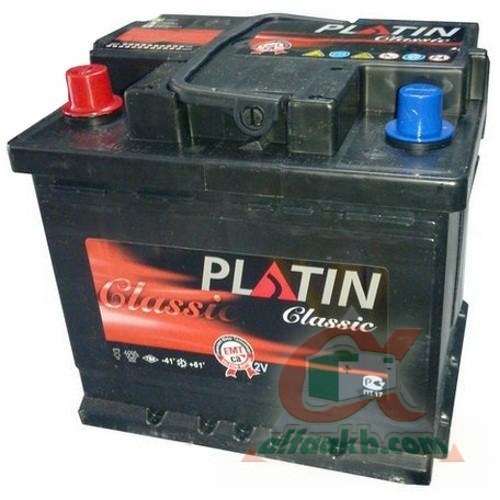 Авто акумулятор Platin Classic 6СТ-44 L+(5442008) Ємність 44  Пусковий струм 360  Розмір 207*175*190