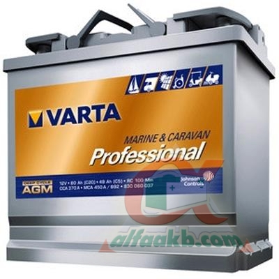Авто акумулятор Varta Professional AGM (830085051) 6СТ-85 R+ Ємність 85  Пусковий Струм 510  Розмір 260*169*230,5