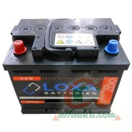 Аккумулятор для автомобиля LOXA 6СТ-50L+(C550-11) Ёмкость 50 
Пусковой ток 360 
Размер 205*175*190