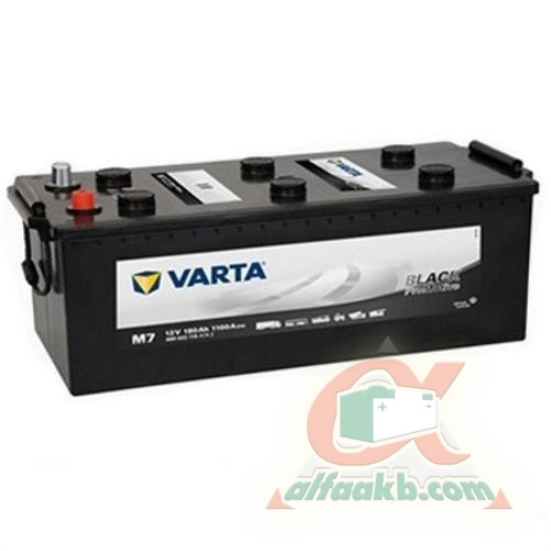 Грузовой авто аккумулятор Varta (680033110) 6СТ- 180 R+ Ёмкость 180 
Пусковой ток 1100 
Размер 513*223*223