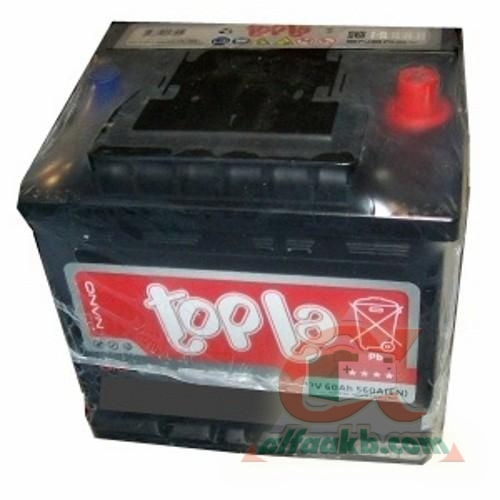 Авто акумулятор Topla Energy 6СТ-60 8 (158060) Ємність 60  Пусковий струм 510  Розмір 207*175*190