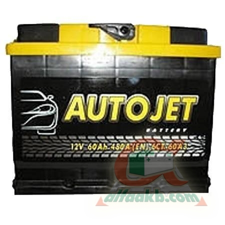 Авто акумулятор Autojet 6СТ-60 L+ Ємність 60  Пусковий струм 480  Розмір 242*175*190