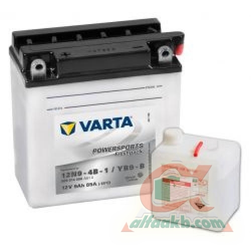 Авто аккумулятор Varta Moto 6СТ-9 L+ 12N9-4B-1 YB9-B (509014008) Ёмкость 9 
Пусковой Ток 80 
Размер 136*76*134