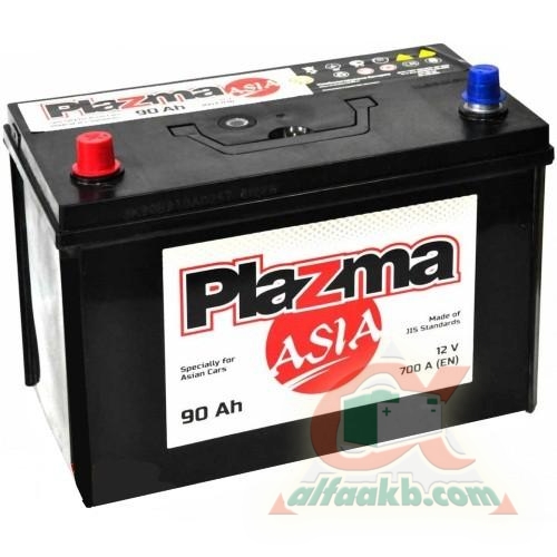Авто акумулятор Ista Plazma Asia 6ст-90 L+ J Ємність 90  Пусковий Струм 700  Розмір 303*173*225