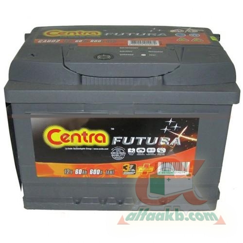 Автомобільний акумулятор Centra Futura 6СТ-60 L+(CA601) Ємність 60  Пусковий струм 600  Розмір 242*175*190
