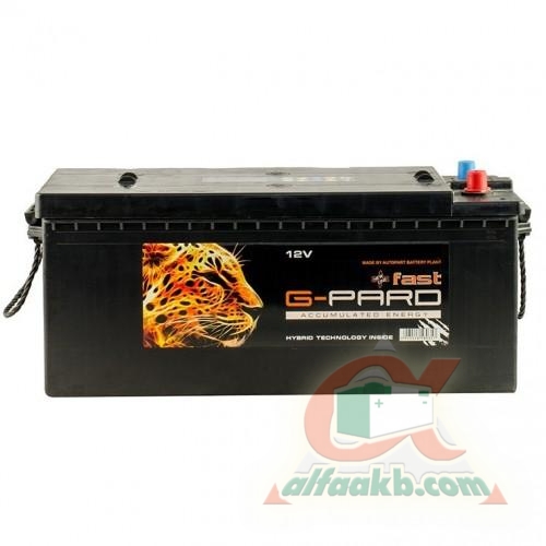 Вантажний акумулятор Fast G-Pard 6СТ-140 L+ Ємність 140  Пусковий струм 900  Розмір 514*175*212