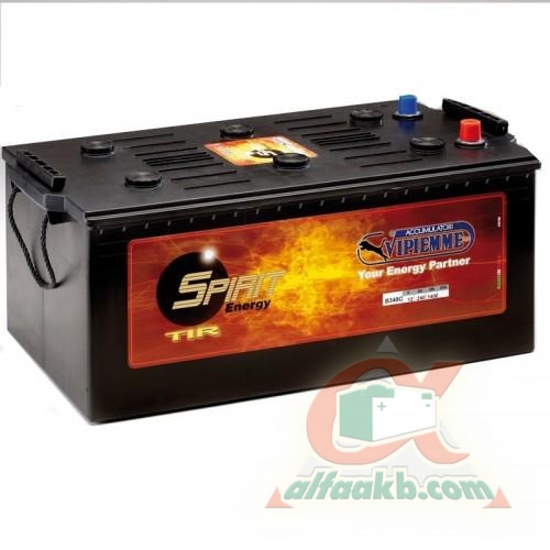 Автомобільний акумулятор Vipiemme Safe Energy Tir SHD 6СТ-230L+(725101115) Ємність 230  Пусковий струм 1200  Розмір 518*273*242