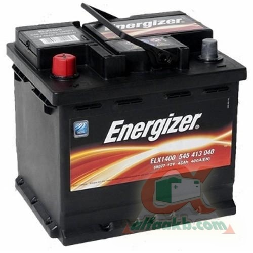 Aвто аккумулятор Energizer 6СТ-45L+(545413040) Ёмкость 45 
Пусковой ток 400 
Размер 207*175*190