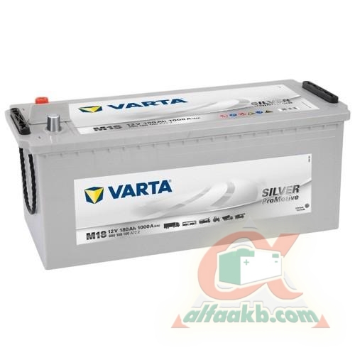 Вантажний авто акумулятор Varta (680108100) 6СТ-180 L+ Ємність 180  Пусковий струм 1000  Розмір 514*223*223