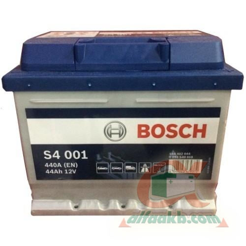 Авто аккумулятор Bosch S4 (0092S40010) 6СТ- 44 R+(S4 001)  Ёмкость 44 
Пусковой ток 440 
Размер 207*175*175