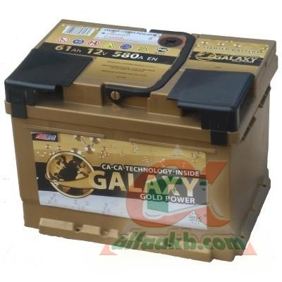 Авто акумулятор AutoPart Galaxy Gold 6СТ-61 R+ Ємність 61  Пусковий струм 580  Розмір 241*175*175