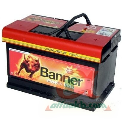 Автомобільний акумулятор Banner Power Bull 6СТ-62 R+(BANP6205PB) Ємність 62  Пусковий струм 540  Розмір 241*175*175