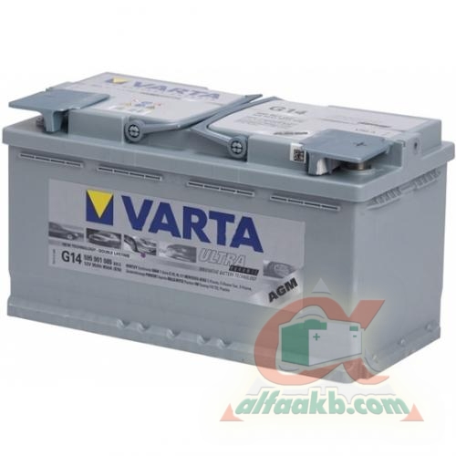 Авто аккумулятор Varta Start Stop Plus G14 (595901085) 6СТ- 95 R+ Ёмкость 95 
Пусковой ток 850 
Размер 353*175*190