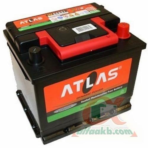 Автомобільний акумулятор Atlas Dynamic Power 6СТ-62 R+(MF56219) Ємність 62  Пусковий струм 540  Розмір 242*174*190