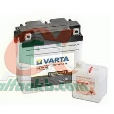 Авто акумулятор Varta Moto 6СТ-12 R+ 6N11A-3A (012014008) Ємність 12  Пусковий Струм 80  Розмір 122*61*135