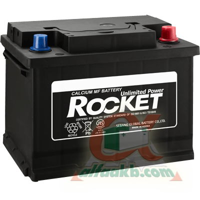 Автомобільний акумулятор Rocket 6СТ-60R+ (56030-MF) Ємність 60  Пусковий струм 470  Розмір 243*175*190