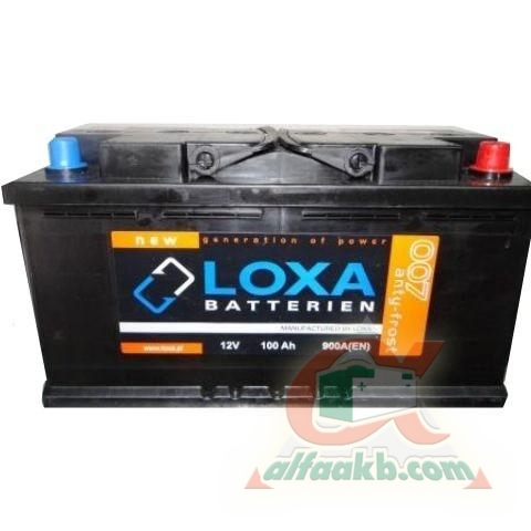Аккумулятор для автомобиля LOXA 6СТ-100R+(C600-10) Ёмкость 100 
Пусковой ток 900 
Размер 350*175*190