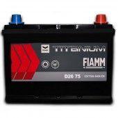 Авто аккумулятор Fiamm Titanium pro black 6СТ-75R+ J D26 75 