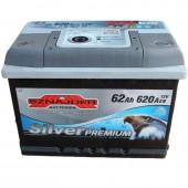 Авто аккумулятор Sznajder Silver Premium 6СТ-62 L+(562 36)