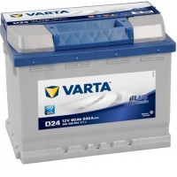 Авто аккумулятор Varta Blue Dynamic D24 (560408054) 6СТ- 60 R+
