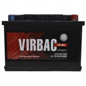 Авто аккумулятор Virbac Classic 6СТ- 75 R+
