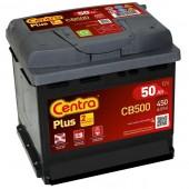 Автомобільний акумулятор Centra Plus 6СТ-50 R+(CB500)