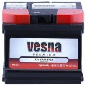 Аккумулятор для автомобиля Vesna Premium 6СТ-55R+