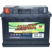 Aвто аккумулятор Hanza Gold 6СТ-60L+  